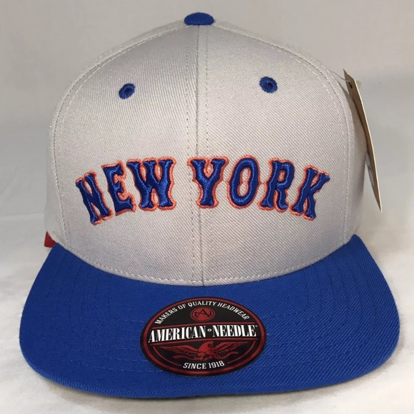American Needle New York Met Snapback Baseball Hat - Picture 7 of 7
